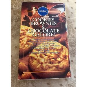 Vintage Pillsbury Cookies Brownies & Chocolate Galore 5 Book Set 1993 Cookbook